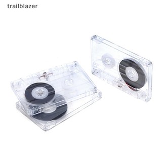 Trailblazer Tiêu Chuẩn Cassette Màu Trống Máy Nghe Nhạc Với 45 / 60 / 90 Phút Băng Âm Thanh Từ Tính Trong Suốt Hộp Bảo Quản Để Nói Âm Nhạc Ghi Âm Mới