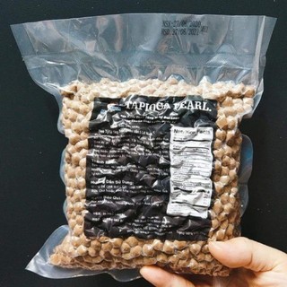 Trân châu nấu Kunhan Minh Hạnh đường đen bịch 1kg - topping nấu trà ,trà sữa,chè