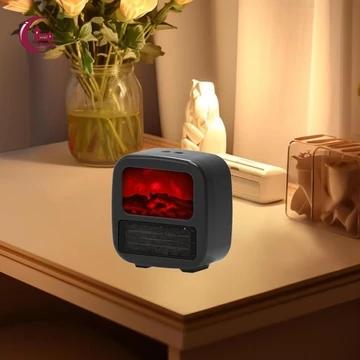 Máy sưởi điện di động Máy sưởi phòng có thể điều chỉnh Bảo vệ quá nhiệt nhanh Tắt tiếng Máy sưởi không gian Mini Máy sưởi nhỏ cho du lịch tại nhà
