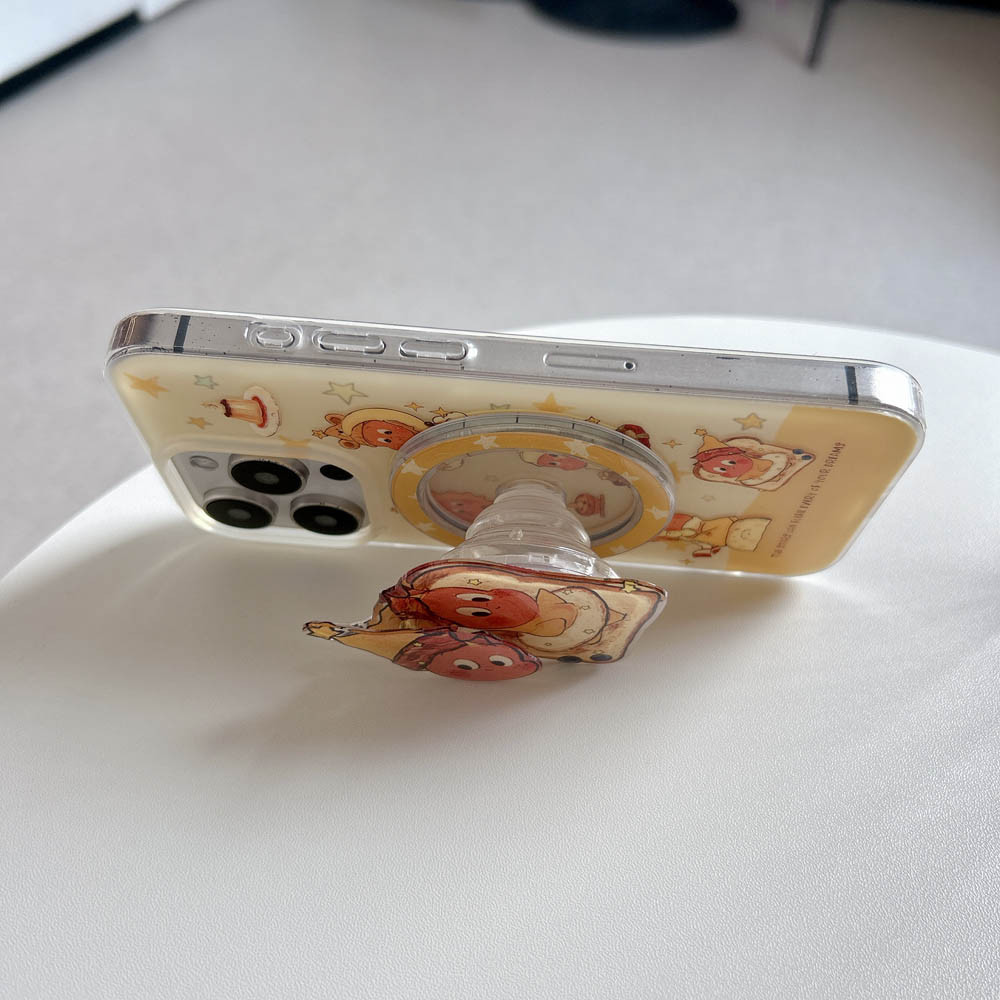 Ốp Lưng Cứng Tương Thích Với iPhone 13 13Pro 13ProMax 14 14Pro 14ProMax 15 15Pro 15ProMax 16 16Pro 16ProMax 17 17Pro 17ProMax Ốp Nam Châm Họa Tiết Bubble Mart