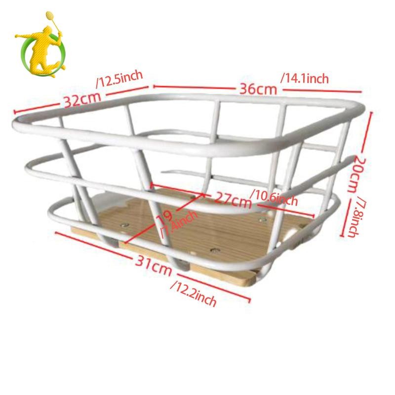 Giỏ xe đạp phía trước Giỏ giá thực tế để đi xe đạp ngoài trời