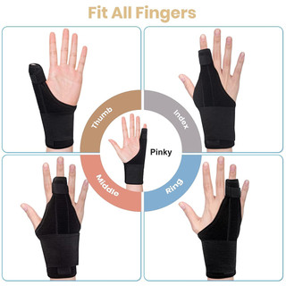 1 Chiếc Nẹp Ngón Màu Hồng, Hỗ Trợ Cổ Tay Cho Ống Cổ Tay, Nẹp Kích Hoạt Cho Ngón Tay Nhỏ