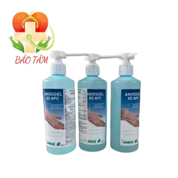 Dung dịch nước rửa tay sát khuẩn Aniosgel 85 NPC 500ml (CHÍNH HÃNG) - Rửa tay khô diệt khuẩn nhanh (Pháp) [Anios]