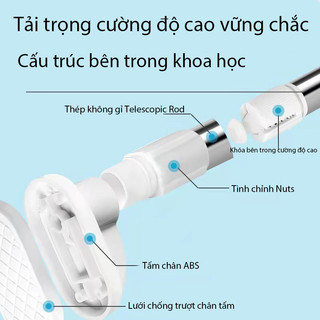 Thanh treo đa năng,thanh treo rèm,thanh treo quần áo,rèm cửa cao cấp,không cần khoan tường