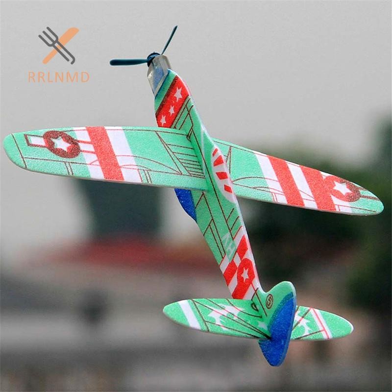 RRLNMD 19cm Ném Tay Bay Glider Máy Bay Bọt Máy Bay Đảng Túi Chất Làm Đầy Đồ Chơi Trẻ Em MỚI
