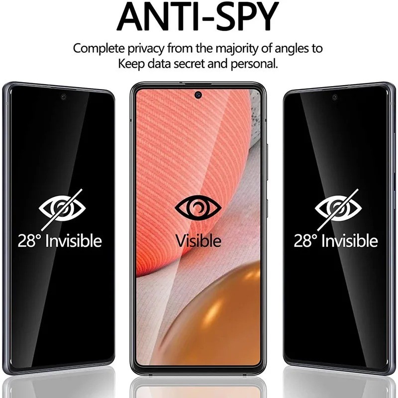Full Cover Bảo Vệ Màn Hình Riêng Tư Cho Ulefone Armor X31 X13 8 30 28 27T 27 26 25T 24 23 21 17 12 11T 11 Pro Siêu Nhiệt 5G Chống Gián Điệp Chống Thấm Nước Trong Suốt Kính Cường Lực