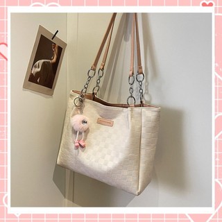 [ KÈM CHARM XINH ] Túi xách nữ túi tote công sở kẹp nách kẻ vuông thời trang K273
