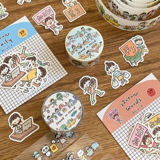 Zhuo Dawang Hóa Đơn Thời Gian / Món Tráng Miệng Lớn / Bút Chì Nhân Vật Phản Diện Tay Cầm Giấy Nhật Bản Viết Sổ Tay Nhật Ký Cắt