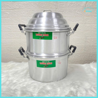 [Giá Xưởng] Chõ hấp đồ xôi nhôm size 20, 22, 24 cm chõ đồ, xửng hấp xôi 1, 2, 3 cân gạo