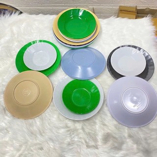 [Giá Xưởng] Đĩa nhựa sâu lòng, đĩa quán nhậu, đĩa nhựa melamine sâu lòng dày dặn loại 1