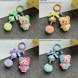 Mặt dây chuyền thời trang Màu sắc phù hợp với Babyba Móc khóa Búp bê đổ xô sáng tạo Búp bê DIY Handmade đầy màu sắc