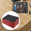 Hộp đựng dụng cụ NOTE1 Bọt chèn, Bọt đen đỏ đóng gói Miếng bọt EPE, Đồ thu nhỏ để bàn đa năng