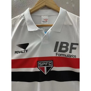 Áo đấuclassic sân nhà São Paulo FC - In hìnhCAFÚ & RAI