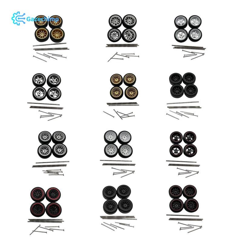4 Miếng RC Bánh Xe Và Lốp Xe Phụ Kiện Dễ Dàng Lắp Đặt Trục RC Nâng Cấp ...