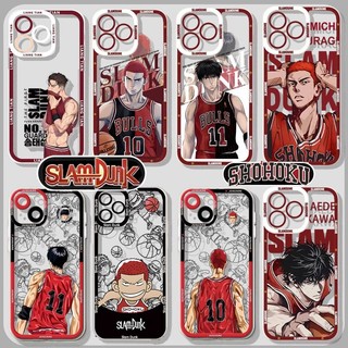 Ốp Điện Thoại Cho Redmi A5 A3 A2 A1 Note 12 11 10 8 Plus Pro MAX 10S 12S POCO C61 Vỏ Điện Thoại Di Động Slam Dunk Anime Sakuragi Rukawa Sang Trọng Thoáng Mát Chống Sốc Trong Suốt Mềm