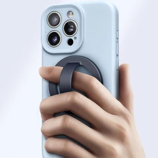 Giá đỡ nhẫn ngón tay ITRUMPET, Nhẫn kim loại hấp phụ mạnh mẽ Giá đỡ điện thoại từ tính, Chống rơi di động cho giá đỡ điện thoại silicon lỏng Magsafe Universal