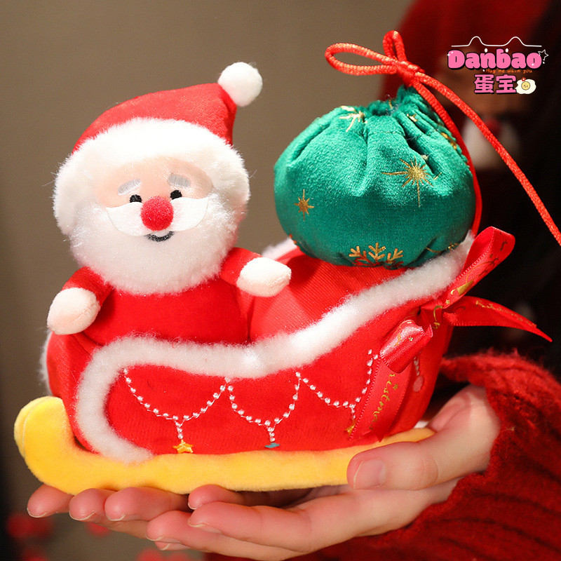 Trượt Tuyết Ông Già Noel Sang Trọng Đồ Chơi Búp Bê Giáng Sinh Dễ Thương Quà Tặng Cho Trẻ Em Quà Tặng Giáng Sinh Danbao Đồ Chơi