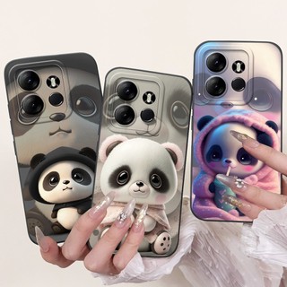 Dành Cho Tecno Spark Go 2023 Vỏ Pop 7 Pro Cover BF7n BF7 BF6 Vỏ Chống Sốc Thỏ Gấu Trúc Mềm Cho SparkGo 2023 Ốp Lưng