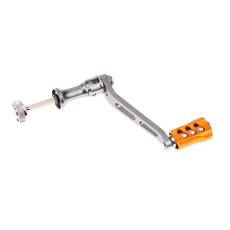 TMOY Câu Tay Cầm Tay Cầm Thay Thế Một Phần Nhẹ Hợp Kim Nhôm Cường Lực Cao Câu Cá Kim Loại Rocker TCM