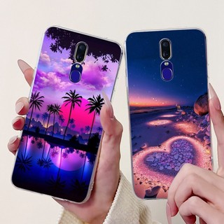Ốp Cho OPPO F11 Pro Ốp Điện Thoại F11 A9 A9x CPH1913 CPH1911 CPH1969 Vỏ Silicon Thời Trang Hoa Trái Tim Tình Yêu Chống Sốc Ốp Lưng