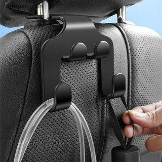 Airpeccutin Ghế Ô Tô Tựa Đầu Móc Móc Treo Đen Lưu Trữ Tổ Chức Đa Năng Cho Túi Xách Ví Áo Khoác Phù Hợp Với Đa Năng Xe Ô Tô Giá Đỡ EN