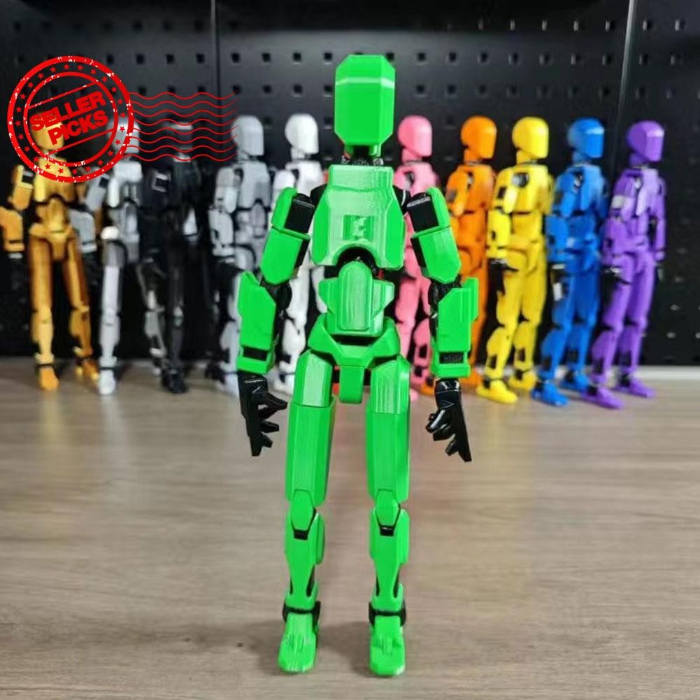Nhân Vật Hành Động Đa Nối Di Chuyển Robot 3d In Hình Mannequin ...