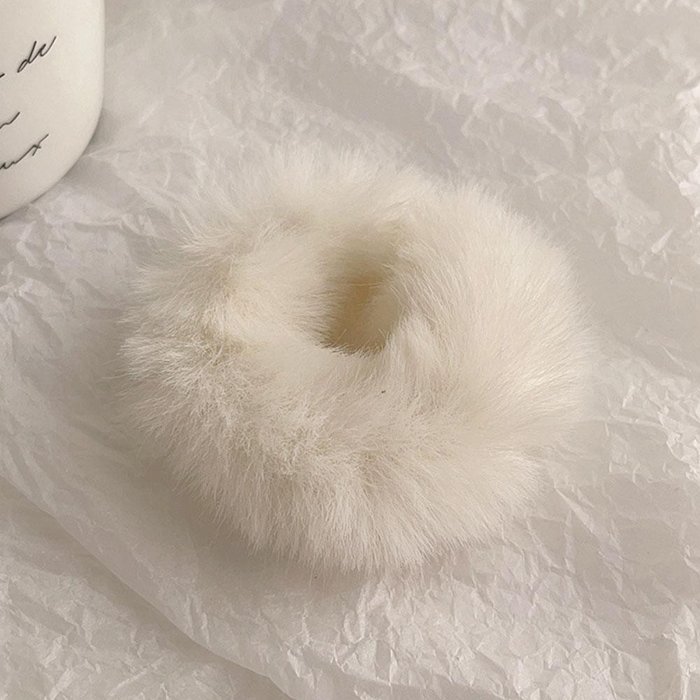 Sang Trọng Ruột Lớn Vòng Tóc Đơn Giản Đầu Đàn Hồi Scrunchie Ban Nhạc Phụ Kiện Tóc