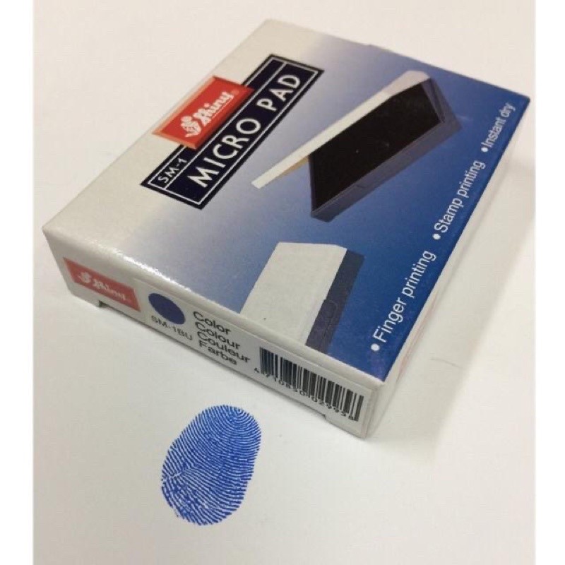 Tampon lăn tay / khay mực lăn tay shinny SM-1