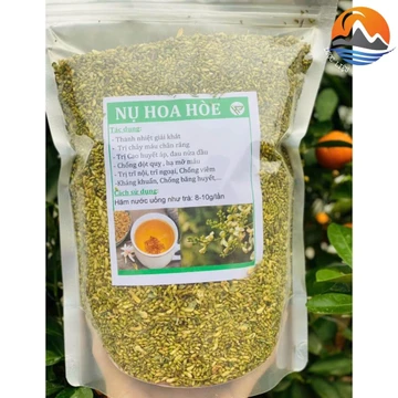 Trà nụ hoa hoè Thái Bình sấy khô, sao vàng hạ thổ loại 1 (200g, 500g, 1kg) giúp cầm máu hạ huyết áp thanh nhiệt giải độc