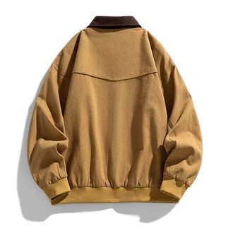 Áo khoác nam DICHUANGZHE American Retro Loose Baseball Đồng phục
