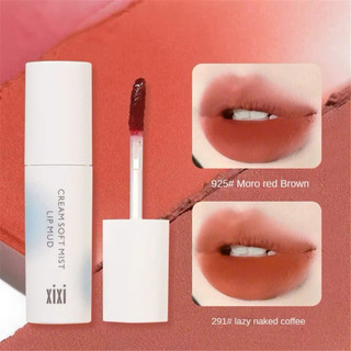 [XIXI] Son Kem Lì XiXi Cream Soft Mist Lip Mud Dưỡng Ẩm Mịn Màng Dễ Tô Màu Lâu Trôi