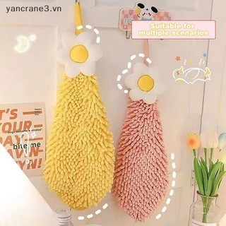 {YAN3} Khăn tay khô nhanh cho phòng tắm nhà bếp Khăn lau bát đĩa thấm dày Loại hoa chống nắng lớn Kết cấu lưới {yancrane3.vn}