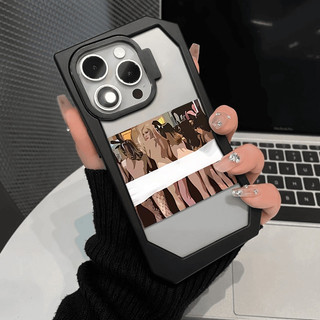 Ốp điện thoại không đều, cho iPhone 16 15 14 13 11 12 Pro Max, hình minh họa cô gái vẽ tranh dầu sexy