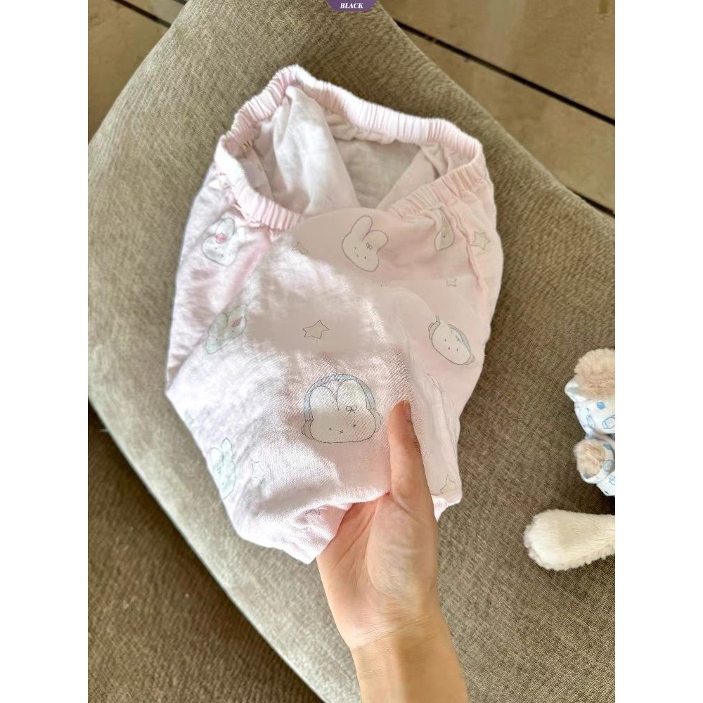 Ins Style Nhật Bản Bộ Đồ Ngủ Thỏ Miffy Dễ Thương Nữ Mùa Hè Mới Ngọt Ngào Học Sinh Quần Short Tay Ngắn Bộ Đồ Gia Đình [BL]