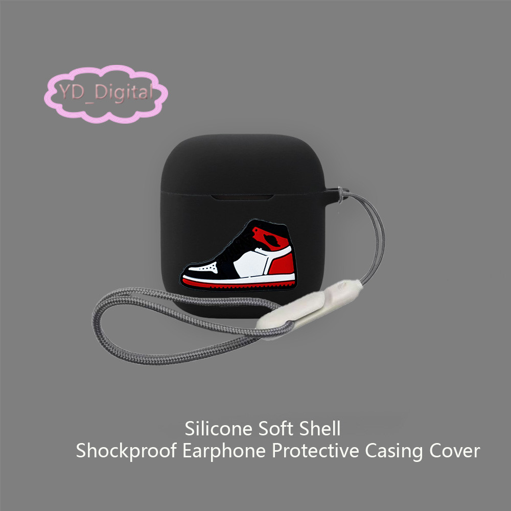 Vỏ tai nghe silicon cho Marshall Minor IV/Major III, bảo vệ, hoạt hình, kèm nhẫn