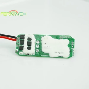 Bảng điều khiển bảo vệ máy khoan Lithium không chổi than 16,8V Bảng mạch khoan cầm tay 6,6 * 2,5cm Công cụ điều khiển máy khoan ABS kim loại [MỚI]