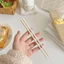 Muỗng Phô Mai Dễ Thương Bằng Thép Không Gỉ Nĩa Lúa Mì Bộ Ba Món Học Sinh Trẻ Em Bộ Đồ Ăn Di Động Bộ Hộp Bảo Quản VN