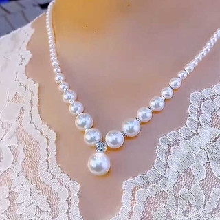 🔥 có hàng sẵn 🔥 Quà Tặng ngày của mẹ Phụ Kiện Trang Sức Nữ thời trang vòng cổ ngọc trai ins 2025 phong cách mới ♜Niche Thiết Kế Đơn Giản Tiến Bộ Ngọc Trai Zircon Vòng Cổ Internet Người Nổi Tiếng Thời Trang Phổ Biến Xương Đòn Dây Chuyền Thanh Lịch Phù Hợ