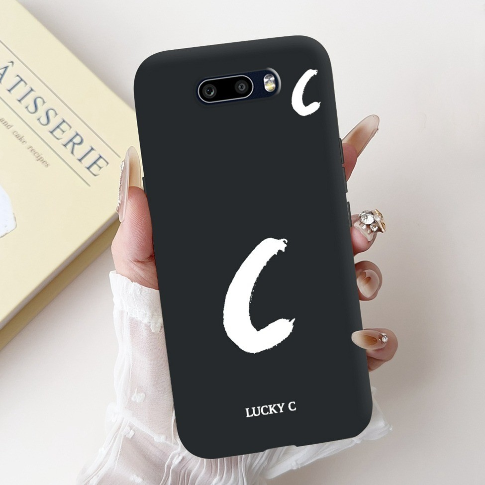 Ốp điện thoại LG V50 LMV500EM V50S LM-V510N LG V50S Thinq Case Chữ thời trang đơn giản Thiết kế họa tiết A-Z Ốp lưng chống sốc bằng silicon