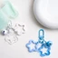 Sáng Tạo Acrylic Đôi Năm Cánh Ngôi Sao Móc Khóa Chuông Trang Sức Mặt Dây Chuyền Tự Làm Móc Khóa Nam Nữ Dễ Thương Túi Trang Trí Chất Liệu