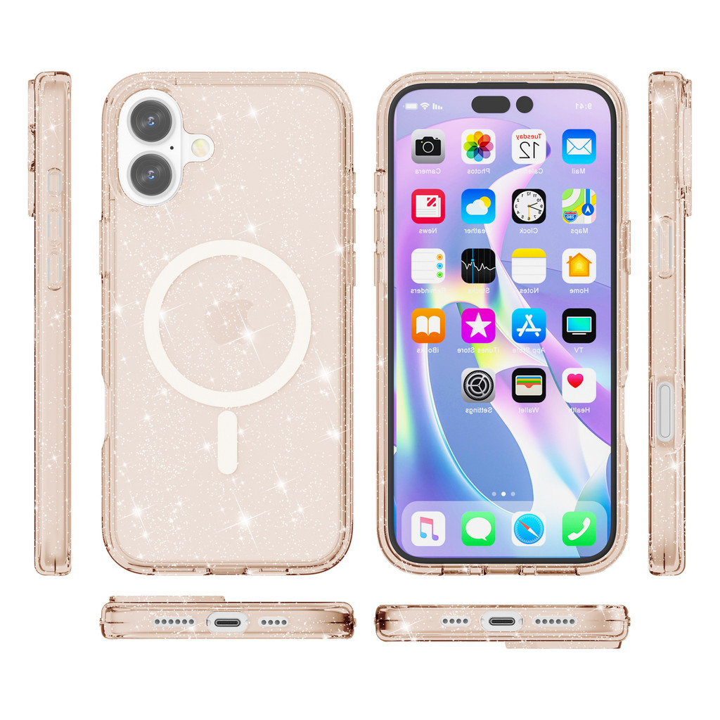 Ốp bảo vệ toàn diện IPhone 16 PRO MAX Terminator Desert Gold chống sốc