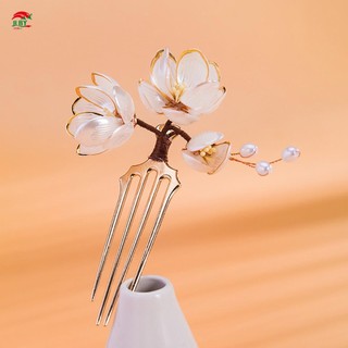 Lược Tóc Hợp Kim Cô Dâu Với Ngọc Trai Trang Trí Người Phụ Nữ Hợp Kim Thanh Lịch Lược Barrette