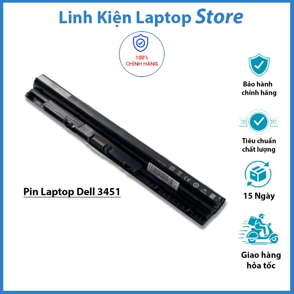 Linh kiện laptop Pin laptop Dell Inspiron Vostro 3451 3452 3459, 3458 ...