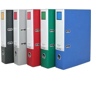 File folder, lưu trữ hồ sơ, bìa còng King Jim A4 F4 gáy 7cm.