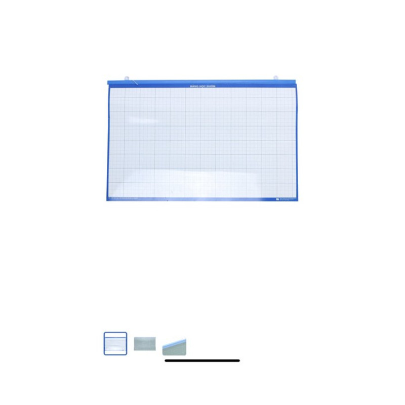 Bảng nhóm ngang 4 ô li ( 40x60cm) -