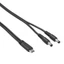 Cáp âm thanh BTM USB USB C sang 2RCA USB Type C sang 2RCA Nam Y Splitter Dây âm thanh