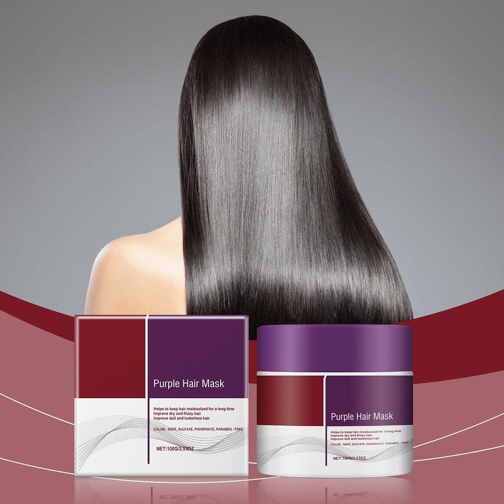 Mặt nạ chăm sóc tóc Mặt nạ dưỡng ẩm nhẹ nhàng Dưỡng ẩm Nuôi dưỡng 100ml H8d2
