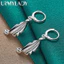 URMYLADY Bạc 925 Bông Tai Cá Cho Nữ Thời Trang Cưới Đính Hôn Tiệc Trang Sức Quyến Rũ