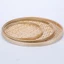 Thùng đựng bụi tròn CHEESELY, Handmade 6 kích cỡ Dệt lưới tre, Dễ dàng lau chùi Khay đựng đồ nhà bếp Trang trí nội thất