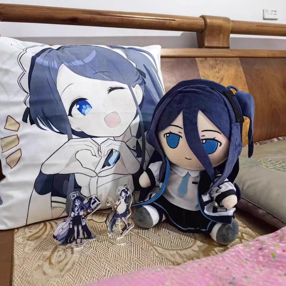 Blue Archive Búp bê nhồi bông Đồ chơi nhồi bông Trẻ em Anime Hoạt hình Ngày lễ và Quà tặng sinh nhật